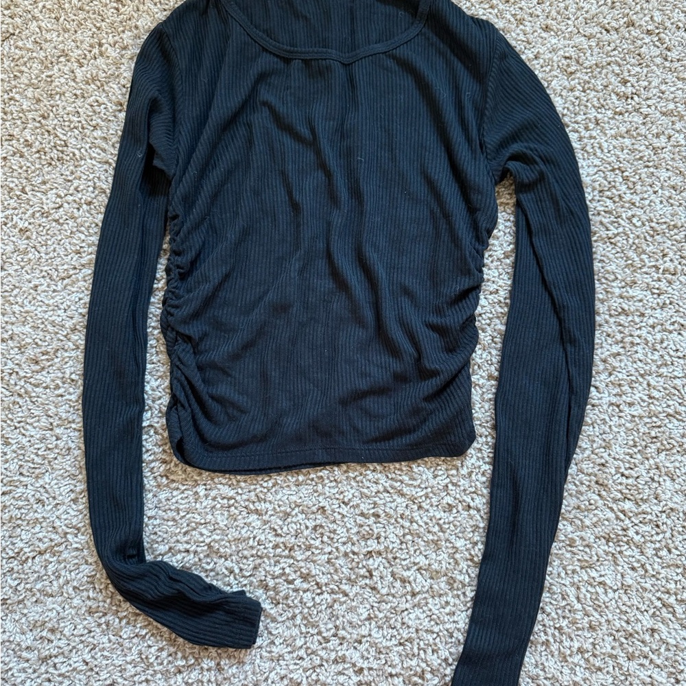 Alo Yoga Ruched long sleeve top
